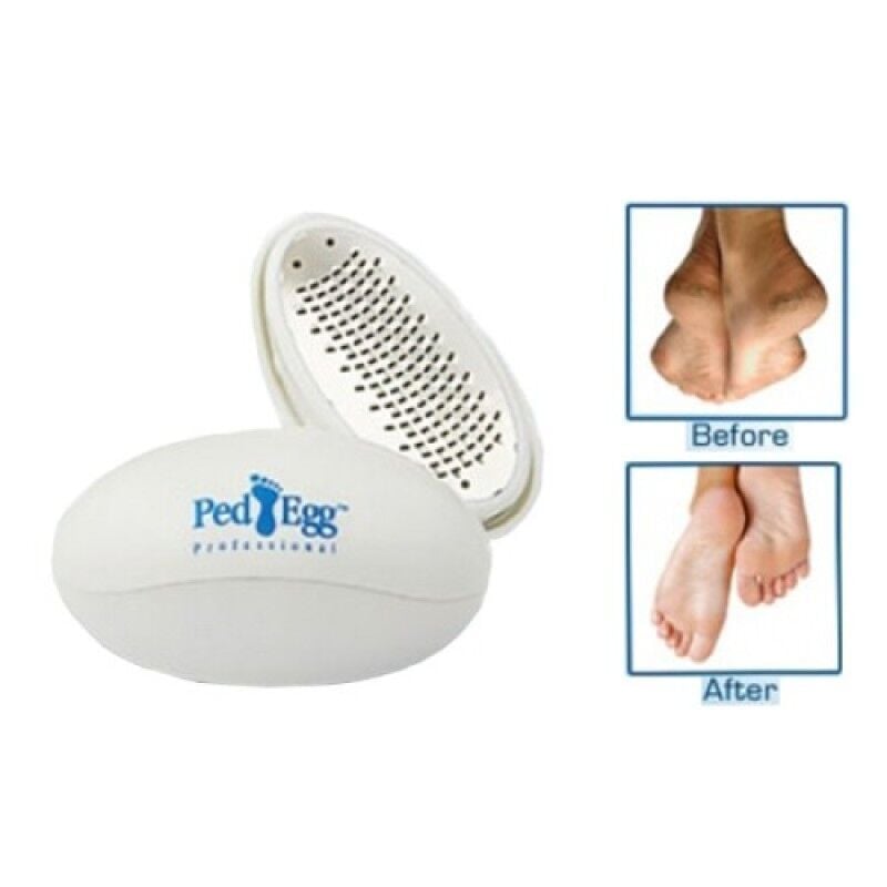 Ayak Bakım Paketi – Ped Egg Topuk Törpüsü + Silikon Topuk Nemlendirici Çorap Seti | Çatlak Karşıtı, Yumuşatma ve Spa Etkili