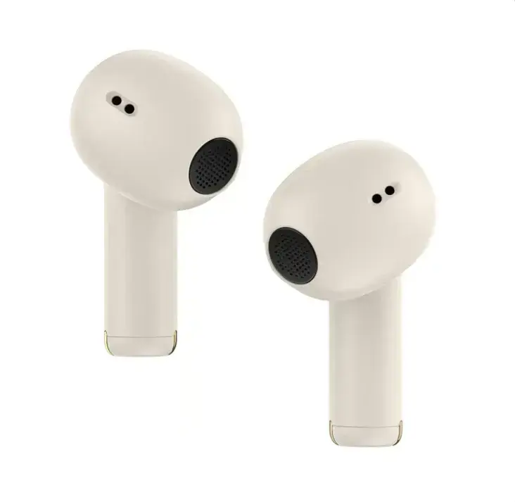 Sennheiser Accentum Open True Wireless Kulaklık Krem | Açık Tasarım, 28 Saat Pil, IPX4 Suya Dayanıklı, Bluetooth Çoklu Bağlantı