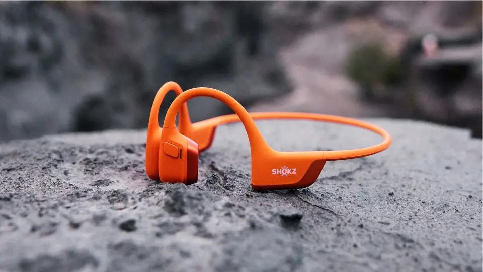 Shokz OpenRun Pro 2  Bluetooth Kemik İletimli Kulaklık Turuncu Açık Kulak 12 Saat Pil Güçlü Bas Hızlı Şarj Spor