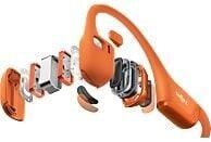 Shokz OpenRun Pro 2  Bluetooth Kemik İletimli Kulaklık Turuncu Açık Kulak 12 Saat Pil Güçlü Bas Hızlı Şarj Spor
