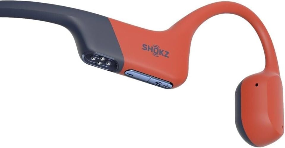 Shokz OpenSwim Pro Kemik İletimli Yüzme Kulaklığı IP68 8GB Kırmızı