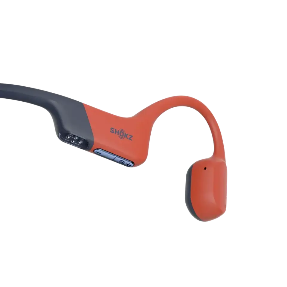 Shokz OpenSwim Pro Kemik İletimli Yüzme Kulaklığı IP68 8GB Kırmızı