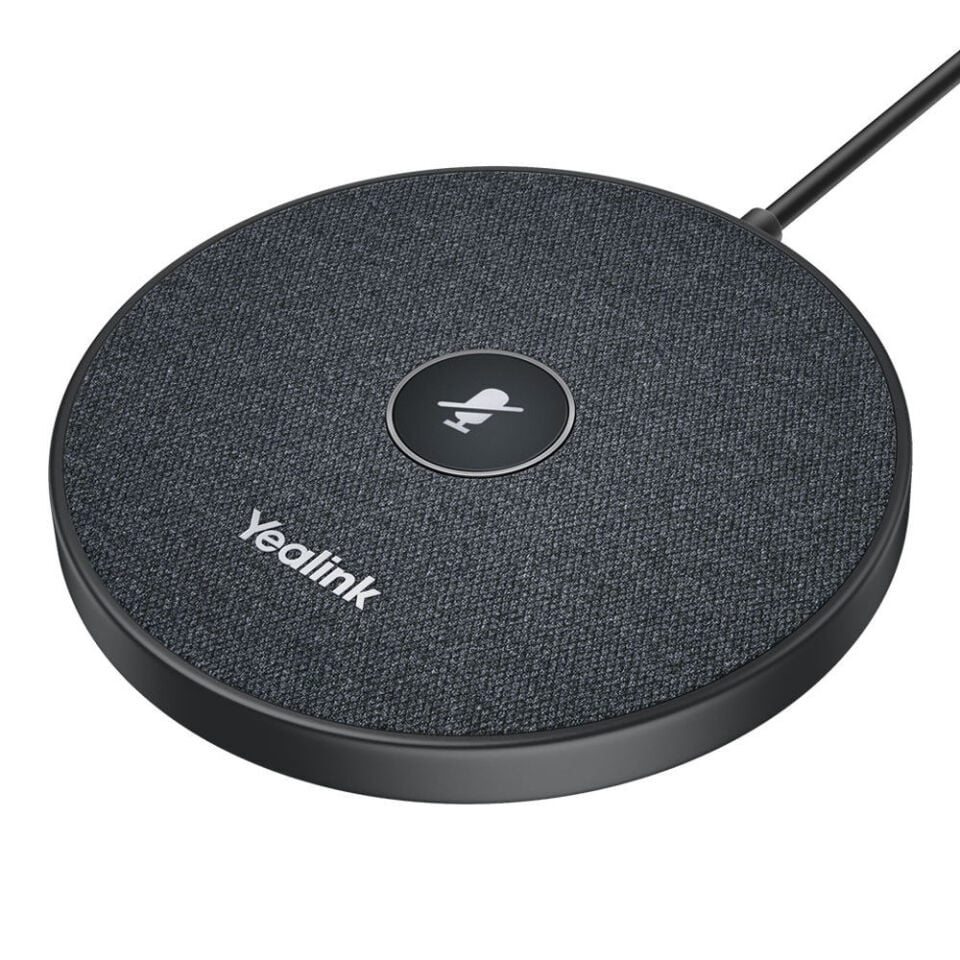 Yealink VCM35 Video Konferans Mikrofonu – Gürültü Engelleme Özellikli Profesyonel Toplantı Mikrofonu