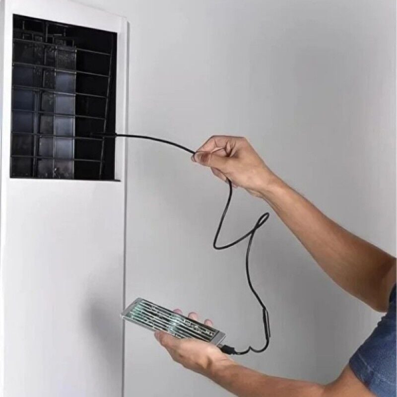 10 Metre Yılan Kamera USB Endoskop Kamera, LED Işıklı, Telefon ve PC Uyumlu, Su Geçirmez Esnek Yılan Kamera Seti