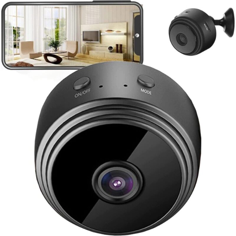 HD WiFi Mini Güvenlik Kamerası Gizli Kamera Hareket Algılama Uzaktan İzleme Kablosuz Kamera
