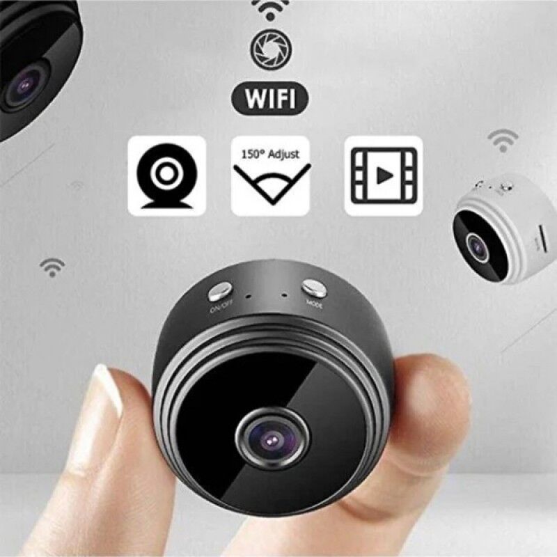HD WiFi Mini Güvenlik Kamerası Gizli Kamera Hareket Algılama Uzaktan İzleme Kablosuz Kamera
