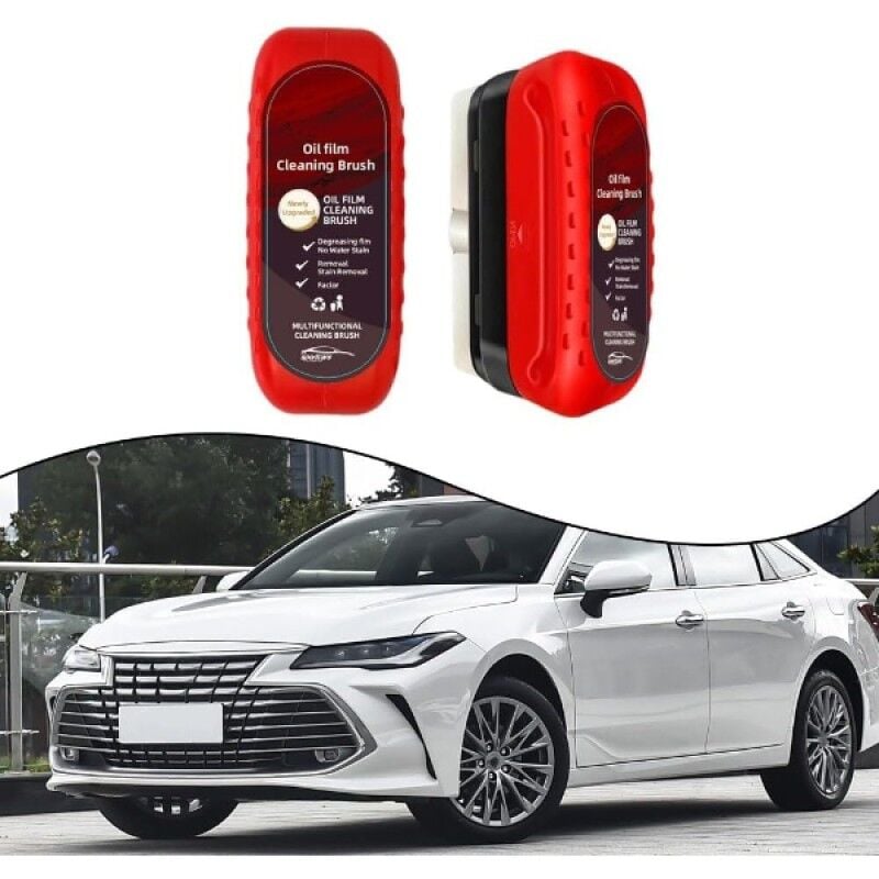 Araç Cam Yağ Filmi Temizleme Süngeri – Buğu & Sis Giderici, Ön Cam ve Ayna Temizleyici, Net Görüş Sağlayan Pratik Cam Temizlik Aparatı