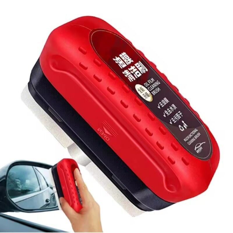 Araç Cam Yağ Filmi Temizleme Süngeri – Buğu & Sis Giderici, Ön Cam ve Ayna Temizleyici, Net Görüş Sağlayan Pratik Cam Temizlik Aparatı