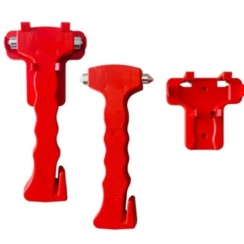 İmdat Çekici Cam Kırıcı ve Emniyet Kemeri Kesici – Araç İçi Acil Durum Güvenlik Aparatı, Oto Cam Kırma ve Kemer Kesme Aleti