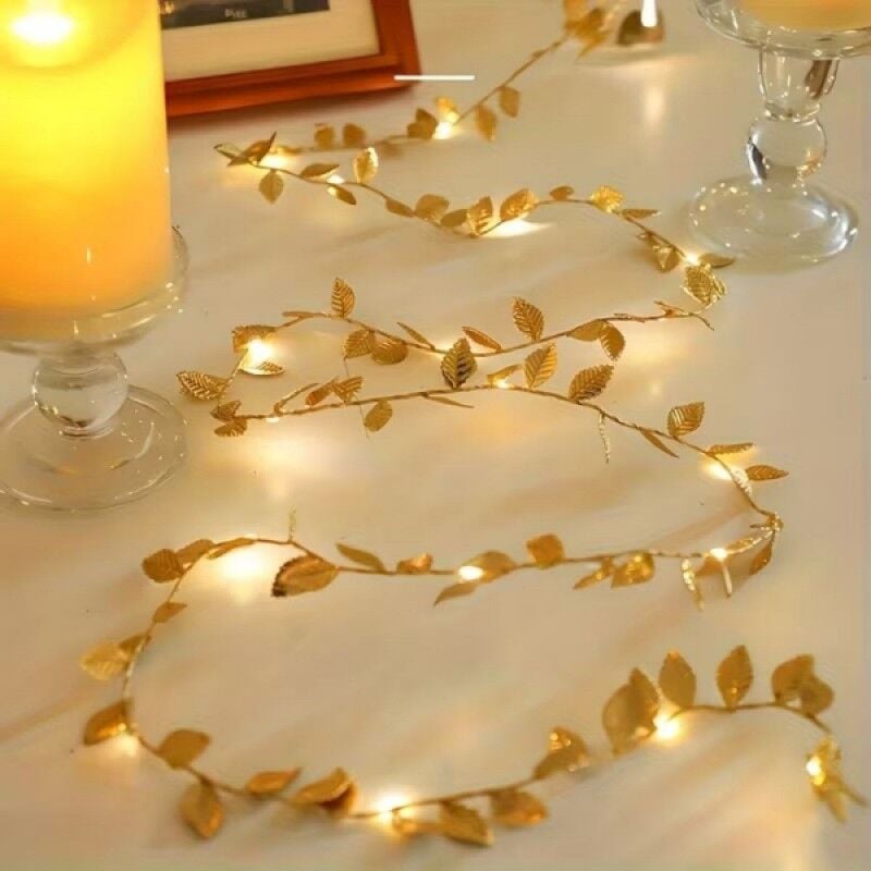 3 Metre Yaldızlı Gold LED Işık Pilli Dekoratif Peri LED Tel Aydınlatma Esnek Şerit Işık Masa Raf Pencere Süsleme İçin