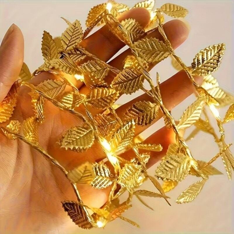 3 Metre Yaldızlı Gold LED Işık Pilli Dekoratif Peri LED Tel Aydınlatma Esnek Şerit Işık Masa Raf Pencere Süsleme İçin