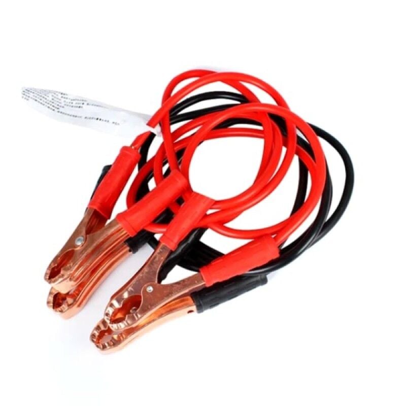 1200 Amper Akü Takviye Kablosu Bakır Kaplamalı Güçlü Krokodil Uçlu Araç Akü Kurtarma Kablosu Dayanıklı İzolasyonlu Uzun Kablo Taşıma Çantalı Tüm Araçlar İçin