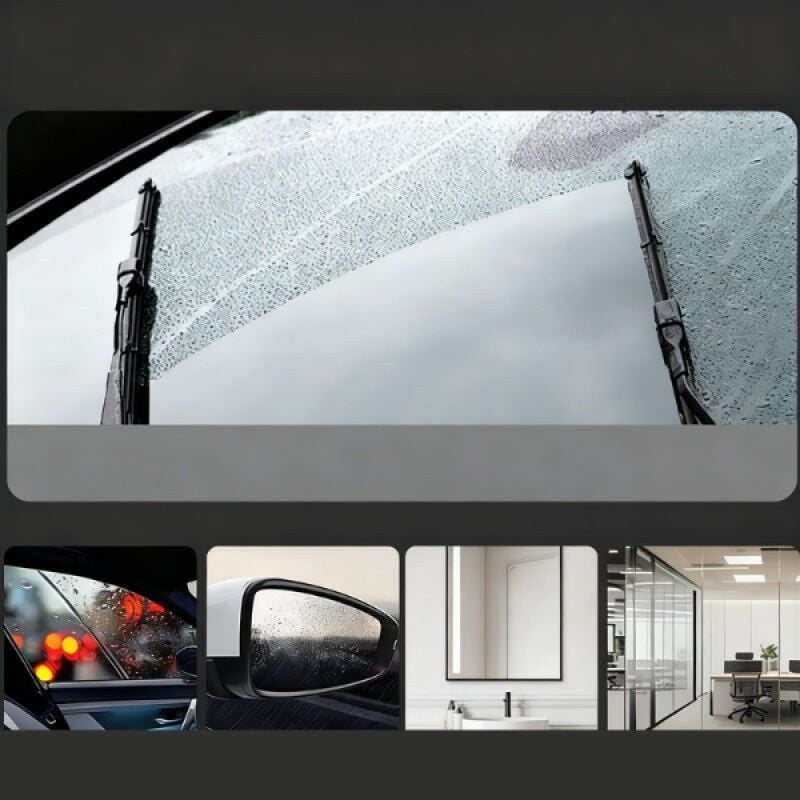 Magic Eraser Araç Cam Yağ Filmi Temizleme Süngeri Oil Film Temizleyici Çizmeden Temizler Su ile Aktif Cam Parlatıcı