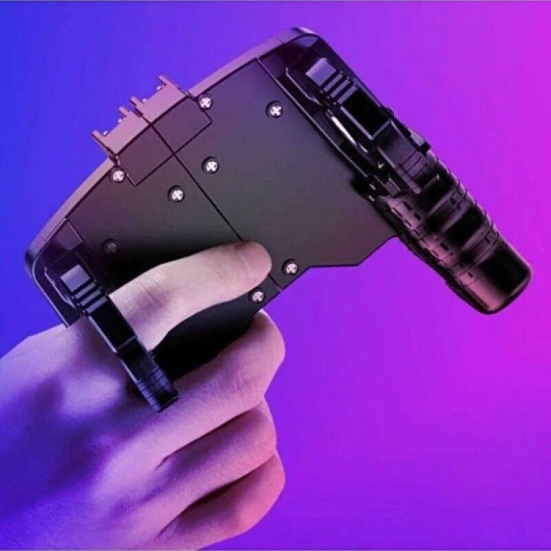 PUBG Tetik Aparatı Gamepad Telefon Oyun Kontrolcü FPS Mobil Oyun Aparatı Call of Duty Mobile Free Fire Uyumlu Ergonomik Hassas Tetikli