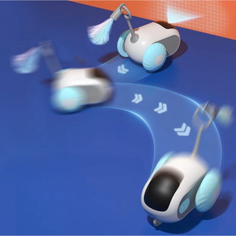 Uzaktan Kumandalı Robot Kedi Oyuncağı Şarjlı Hareketli Kedi Oyuncağı İnteraktif Kedi Oyuncak