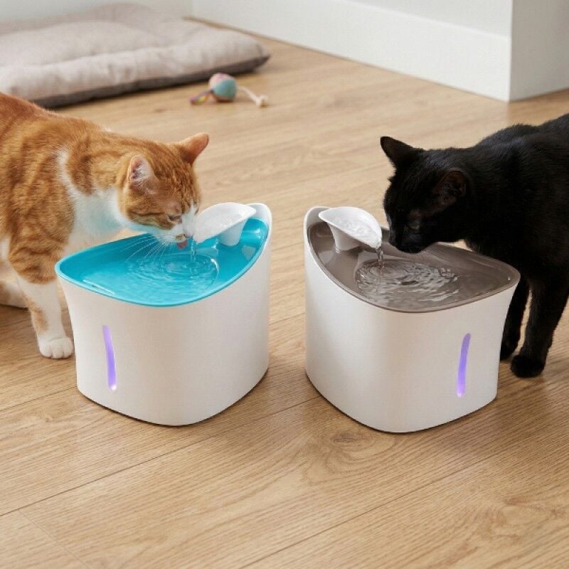 Otomatik Kedi Köpek Suluğu 2.5L Filtreli LED Uyarılı Sessiz USB Su Pına