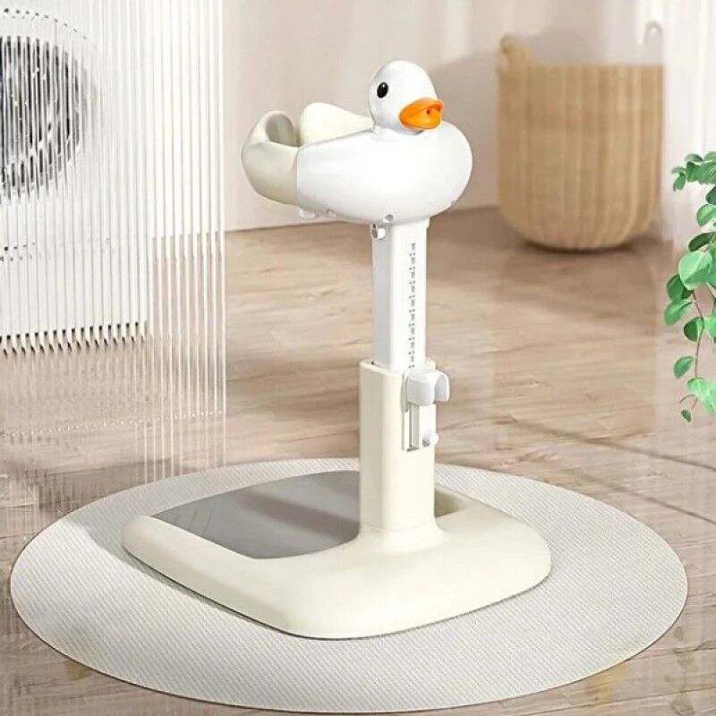 Ördek Tasarımlı Ayarlanabilir Bebek Banyo Aparatı Yenidoğan Yıkama Minderi Küvet ve Lavabo Uyumlu Ergonomik Kaymaz Bebek Banyo Yardımcısı
